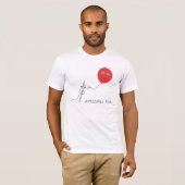 T-shirt Amour impossible (Devant entier)