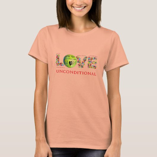T-shirt Amour inconditionnel (Devant)