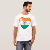 T-shirt Amour Inde (Devant entier)