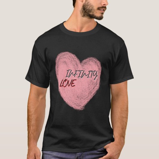 T-shirt amour infini (Devant)