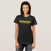 T-shirt Amour Introverti (Devant entier)