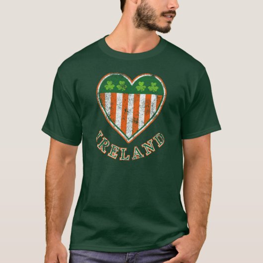 T-shirt Amour Irlande (Devant)