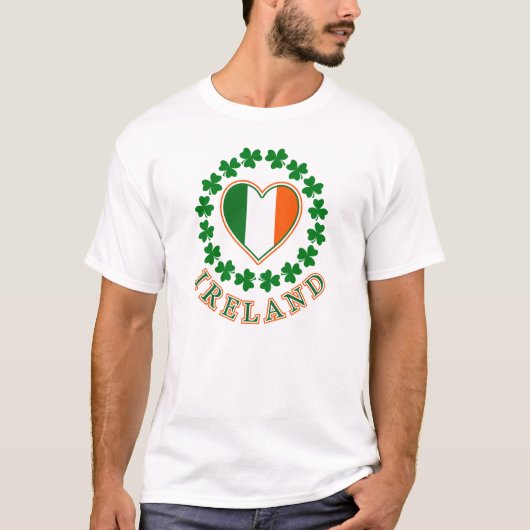 T-shirt Amour Irlande (Devant)