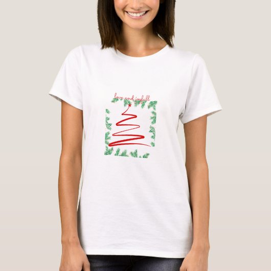 T-shirt amour&joyeux (Devant)
