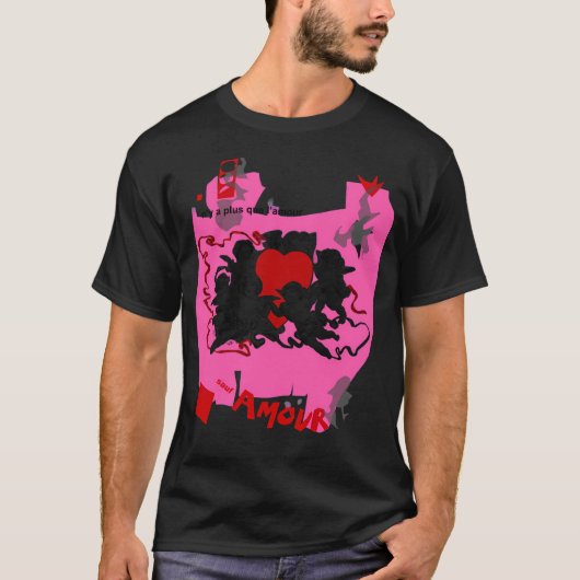 T-shirt Amour Le Bat (Devant)