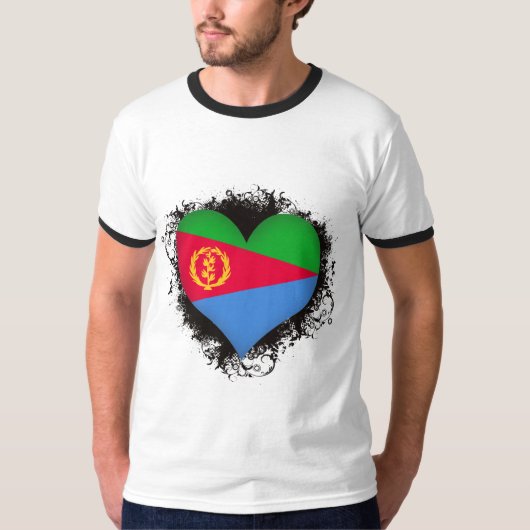 T-shirt Amour l'Érythrée du cru I (Devant)