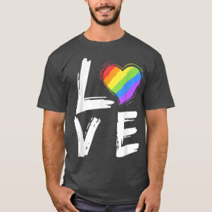 T-shirt Amour LGBT Pride Gay Dons Lesbiennes