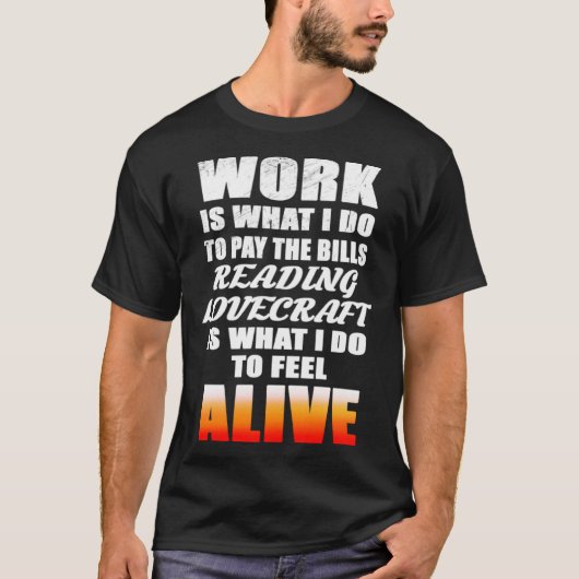 T-shirt Amour Lovecraft (Devant)