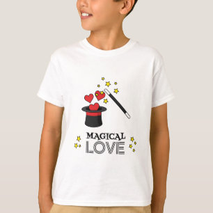 T-shirt Amour magique - Noir
