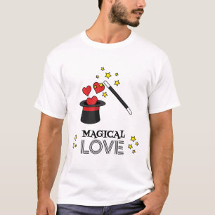 T-shirt Amour magique - Noir