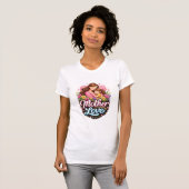 T-shirt amour maternel (Devant entier)