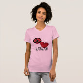 T-shirt Amour MawMaw de paix (Devant entier)