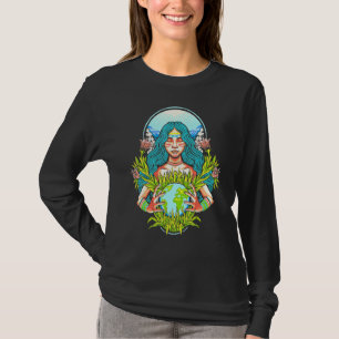 T-shirt Amour Mère Jour des terres Sauvez Notre Environnem