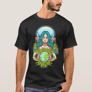 T-shirt Amour Mère Jour des terres Sauvez Notre Environnem