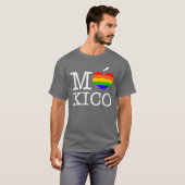 T-shirt Amour Mexique de fierté (Devant entier)
