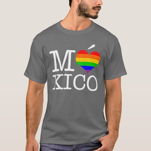 T-shirt Amour Mexique de fierté (Devant)
