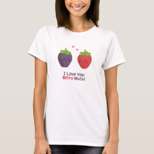 T-shirt Amour mignon vous baie beaucoup d'humour de