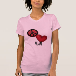T-shirt Amour Mimi de paix