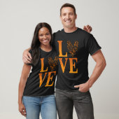 T-shirt Amour Monarque Papillons Lover (Unisexe)