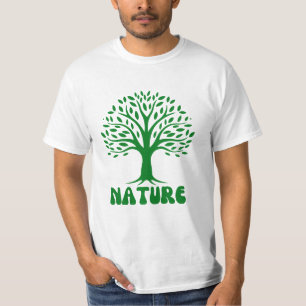T-SHIRT AMOUR NATURE ARBRE NATUREL PLANTE VERDURE