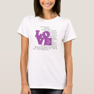 T-shirt amour ne tombe jamais en panne
