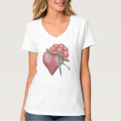 T-shirt Amour noir (Devant)