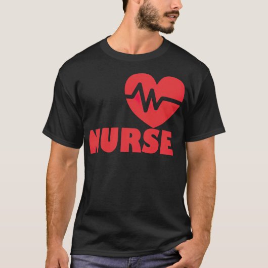 T-shirt amour NURSE (7) krankenhaus (Devant)