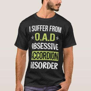 T-shirt Amour obsessionnel Accordéon Accordéoniste