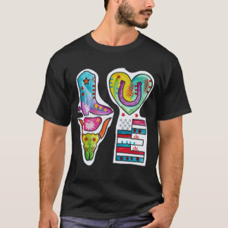 T-shirt Amour occidental