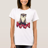 T-shirt Amour Otter (Devant)