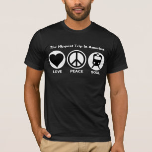 T-shirt Amour/Paix/Âme