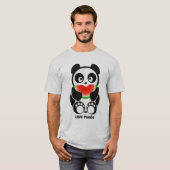 T-shirt Amour Panda® (Devant entier)