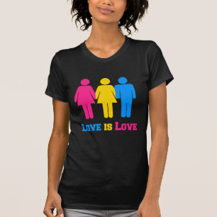T-shirt Amour Pansexual