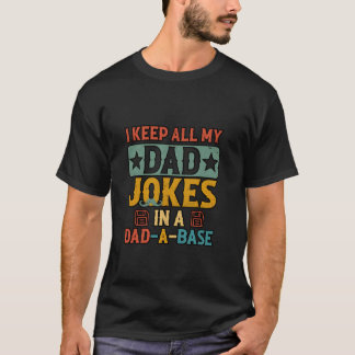 T-shirt amour papa plaisanteries stockées dans le design P