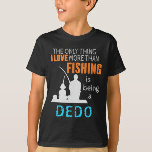 T-shirt Amour Pêche Dedo Macédonien Ukrainien Bulgare G