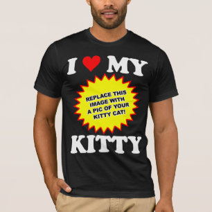 T-shirt Amour PERSONNALISABLE d'I mon Kitty