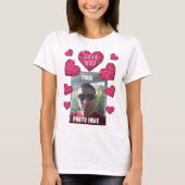 T-shirt Amour personnalisé Vous Valentine 2.0 (Devant)