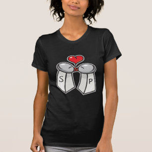 T-shirt amour poivre et sel