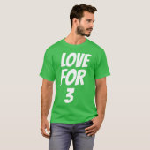 T-shirt Amour pour (Devant entier)