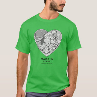 T-shirt Amour pour la famille de Madrid