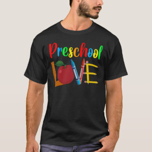 T-shirt amour préscolaire