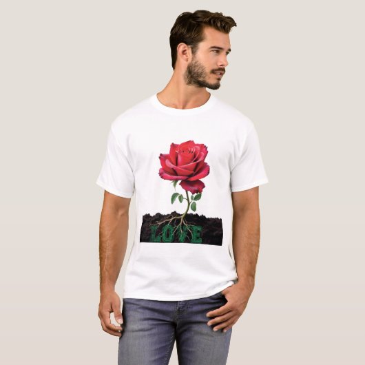 T-shirt Amour pur (Devant entier)