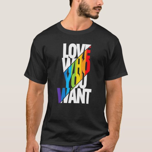 T-shirt Amour Qui Vous Voulez Fier Maman Lgbt Gay pride Me (Devant)