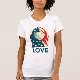 T-shirt Amour Réfugié musulman