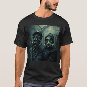 T-shirt AMOUR & RÉSISTANCE Kafka Romantiques Mystère Graph