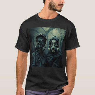 T-shirt AMOUR & RÉSISTANCE Kafka Romantiques Mystère Graph