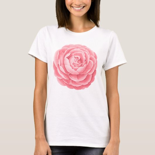 T-shirt Amour rose (Devant)