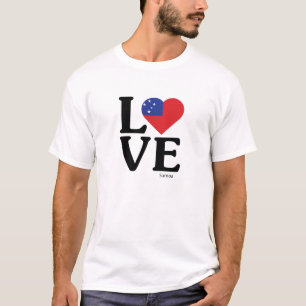 T-shirt Amour Samoa
