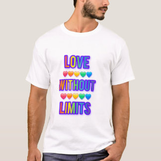 T-Shirt amour sans limites.  Saint-Valentin 💕 