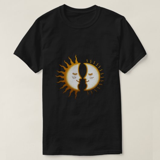 T-shirt Amour Soleil Lune (Design devant)